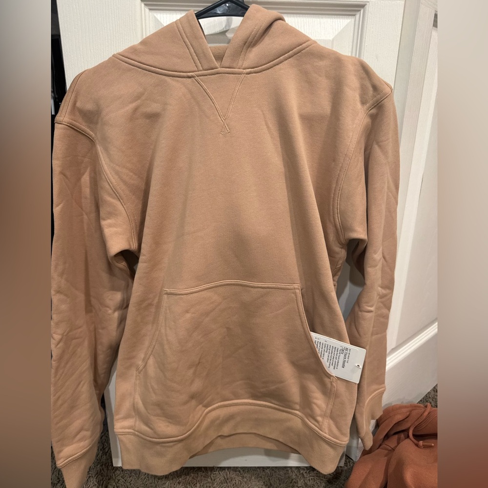 lululemon athletica light brown Hoodie